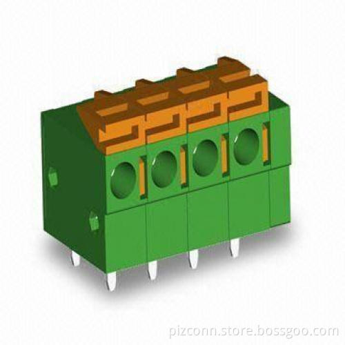 Euro Type Terminal Block with 5.0mm Pitch and 2 to 25 Poles